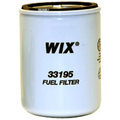 Enhanced Cellulose Spin-On Fuel Filter, 4.077" | 33195 Wix 1