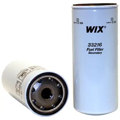 Enhanced Cellulose Spin-On Fuel Filter, 10.365" | 33216 Wix 1