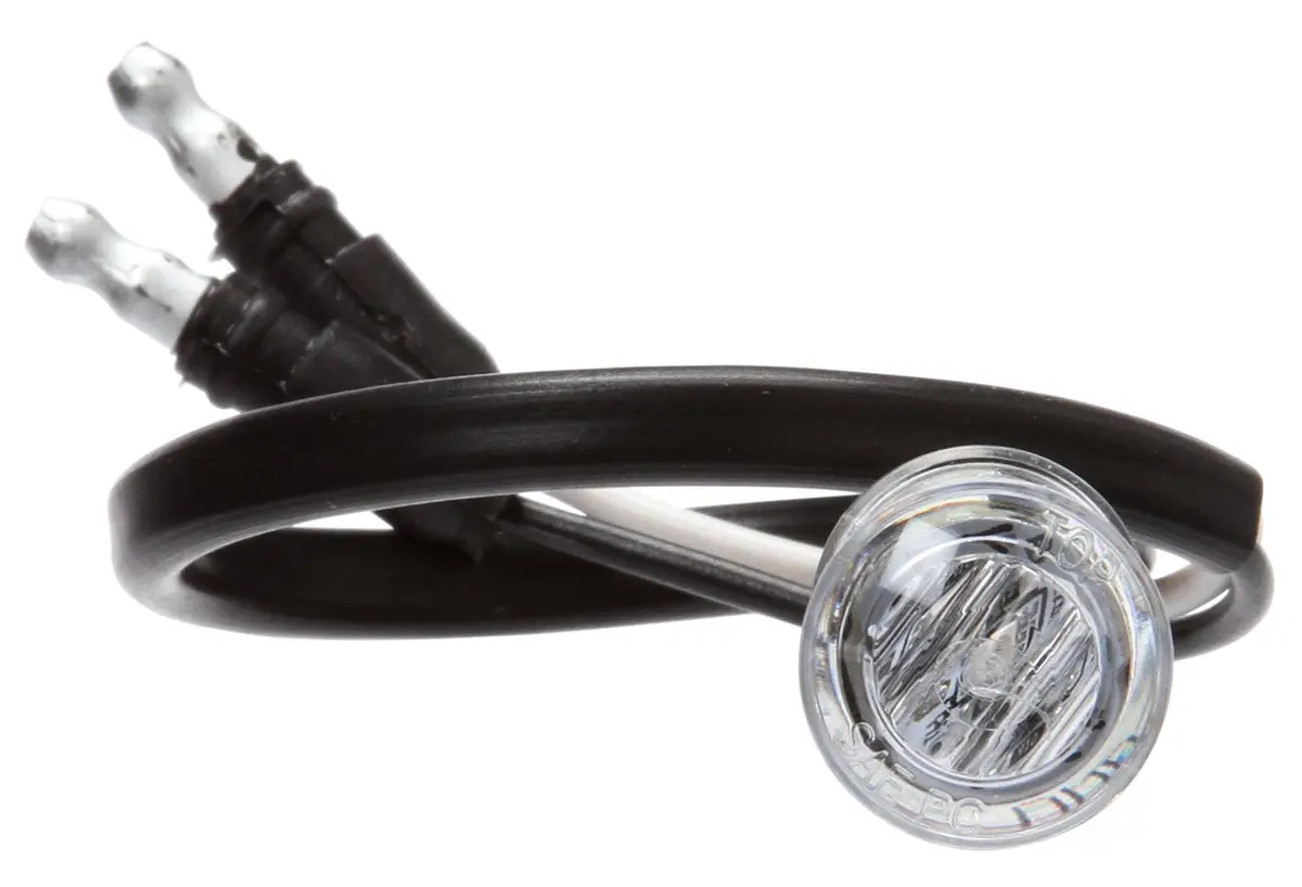33 Series Clear/Yellow Led Marker Clearance Light, Hardwired & Grommet Mount | Truck-Lite 33285Y 1