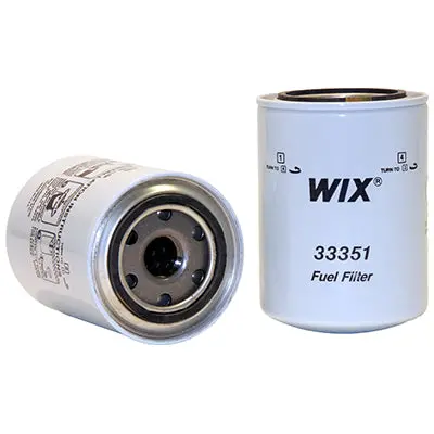 Enhanced Cellulose Spin-On Fuel Filter, 5.227" | 33351 Wix 1