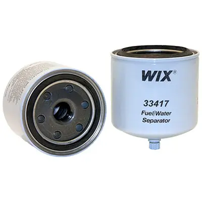 Enhanced Cellulose Spin-On Fuel/Water Separator Filter, 4.918" | 33417 Wix 1