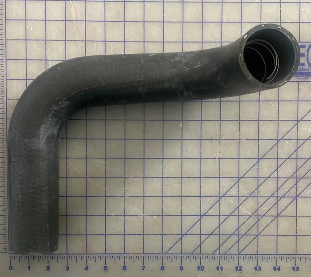 286912-00 Hose, Suction Side Lower Hose Gas And Diesel 3400 Series, Hercules, White Diesel Engine 1