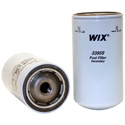 Cellulose Spin-On Full Flow Fuel Filter, 8.957" | 33959 Wix 1
