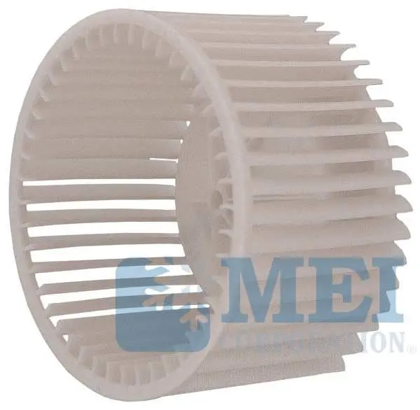 3-1/4" Plastic Blower Wheel For Ford Trucks, Hub Insert 1/2" | Mei/Air Source3673 1