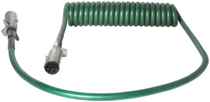 20 Ft Abs Duty Powercoil With Die-Cast Plugs With Spring Guards | 7Atg612mg Tectran 1