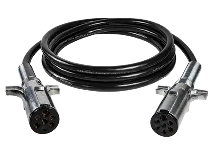 12 Ft Straight 7-Way Light Duty Articflex Cable, 5/14-2/12 Gauge | 7Mab122mg Tectran 1