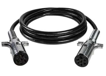 15 Ft Black Articflex™ 7-Way Standard Duty Straight 6/12 - 1/10 Gauge | 7Sab152mg Tectran 1