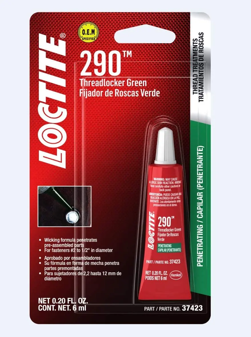 Threadlocker 290 Green Pentrating | Loctite 37423 1
