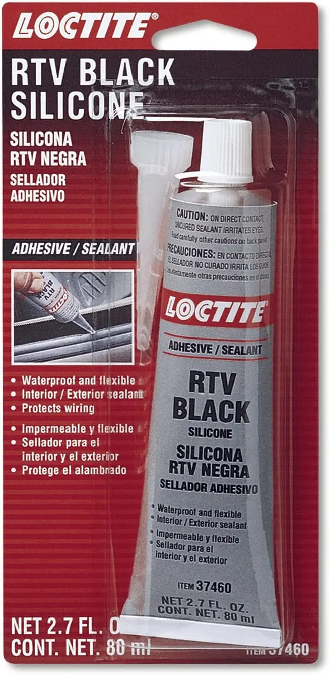 Rtv Black Silicone Gasket Maker Tube | Loctite 37460 1