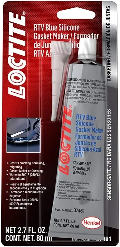 Rtv Blue Silicone Gasket Maker Tube | Loctite 37461 1