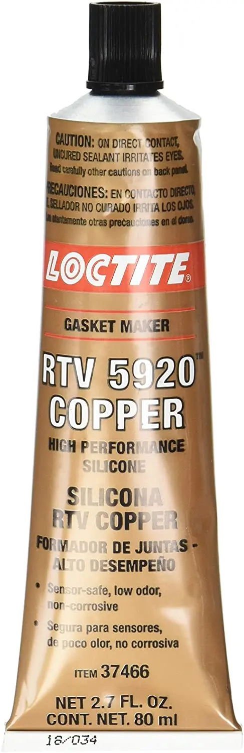 High Performance Copper Rtv Silicone 5920 | Loctite 37466 1