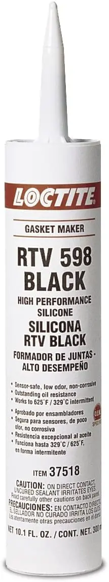 Si 598 High Performance Rtv Silicone Gasket Maker | Loctite 37518 1