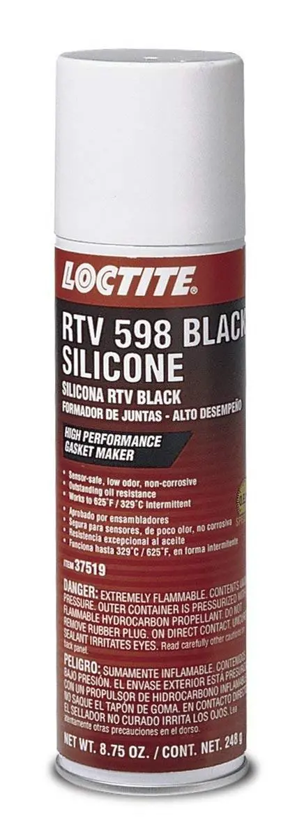 Si 598 High Performance Rtv Silicone Gasket Maker | Loctite 37519 1