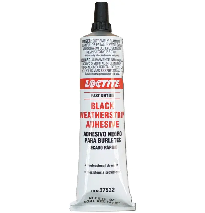 Weatherstrip Adhesive Black, 5 Oz | Loctite 37532 1