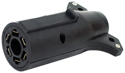 7-Way Blade To 6-Way Round Socket Adapter | 691-82 Tectran 1