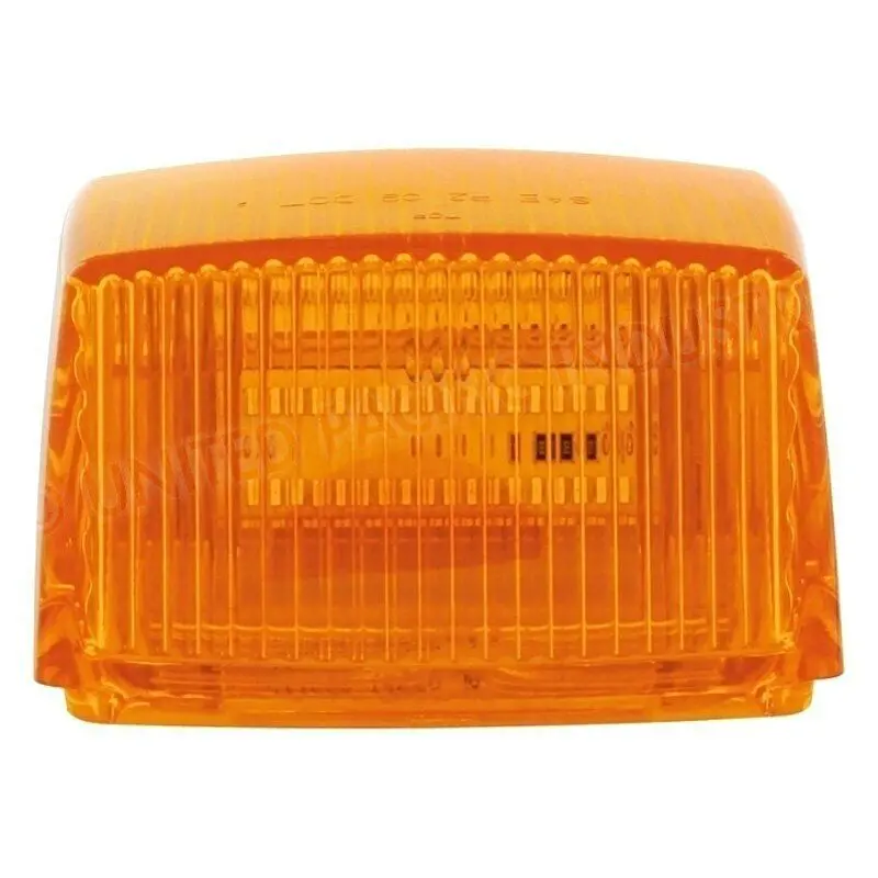 36 Led Square Cab Light - Amber Led/Amber Lens | 39971 United Pacific 1