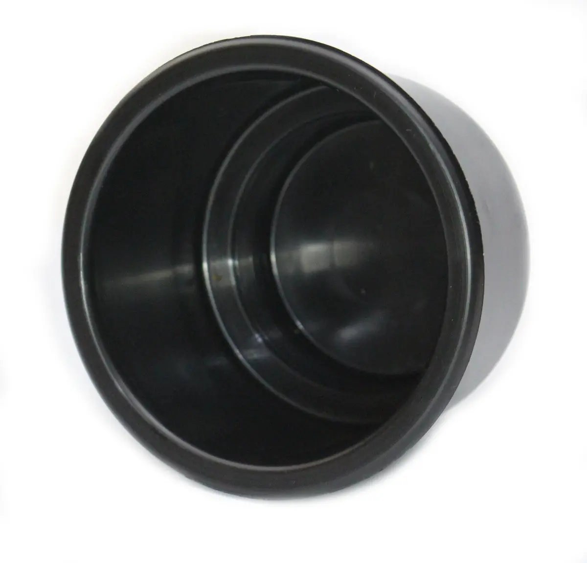 3 5/8 Black Jumbo Cup Boat Rv Car Truck Pool Table Sofa Inserts Large Size 5