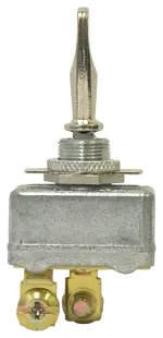2 Position On - Off Chrome Toggle Switch | Tectran 19-1020 1