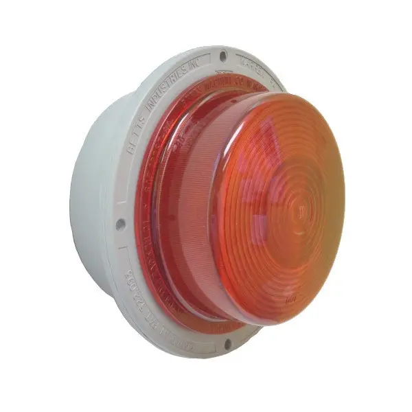 Red Incandescent Deep Stop/Turn/Tail/License Light W/ Ground Strap | 400087 Betts Lighting 1
