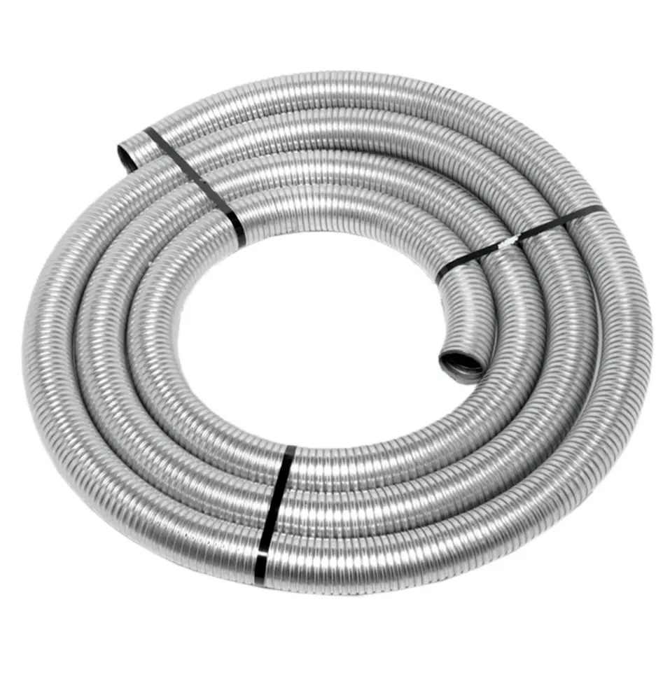 25 Ft Heavy Duty Exhaust Flex Pipe, 3.5" Inlet And Oulet I.D. | 40010 Walker Exhaust 1