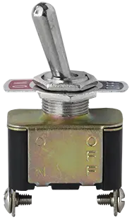 On - Off Nickel Toggle Switch | Tectran 19-1022 1