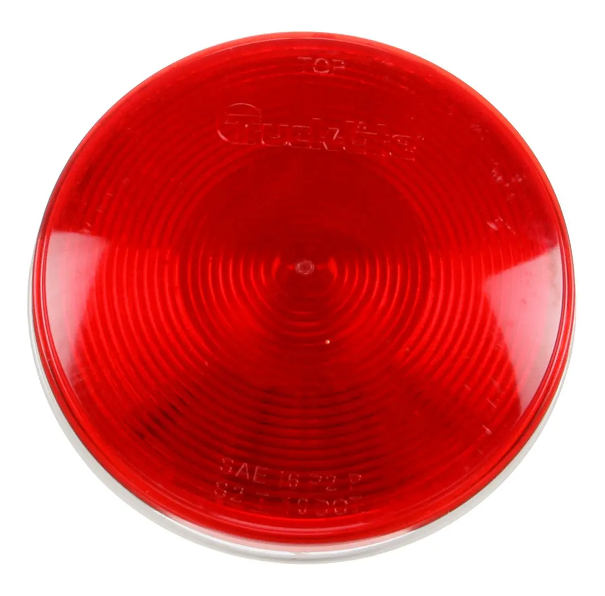 40 Series Red Incandescent 4" Round Stop/Turn/Tail Light, Pl-3 & Grommet Mount | Truck-Lite 40209R 1
