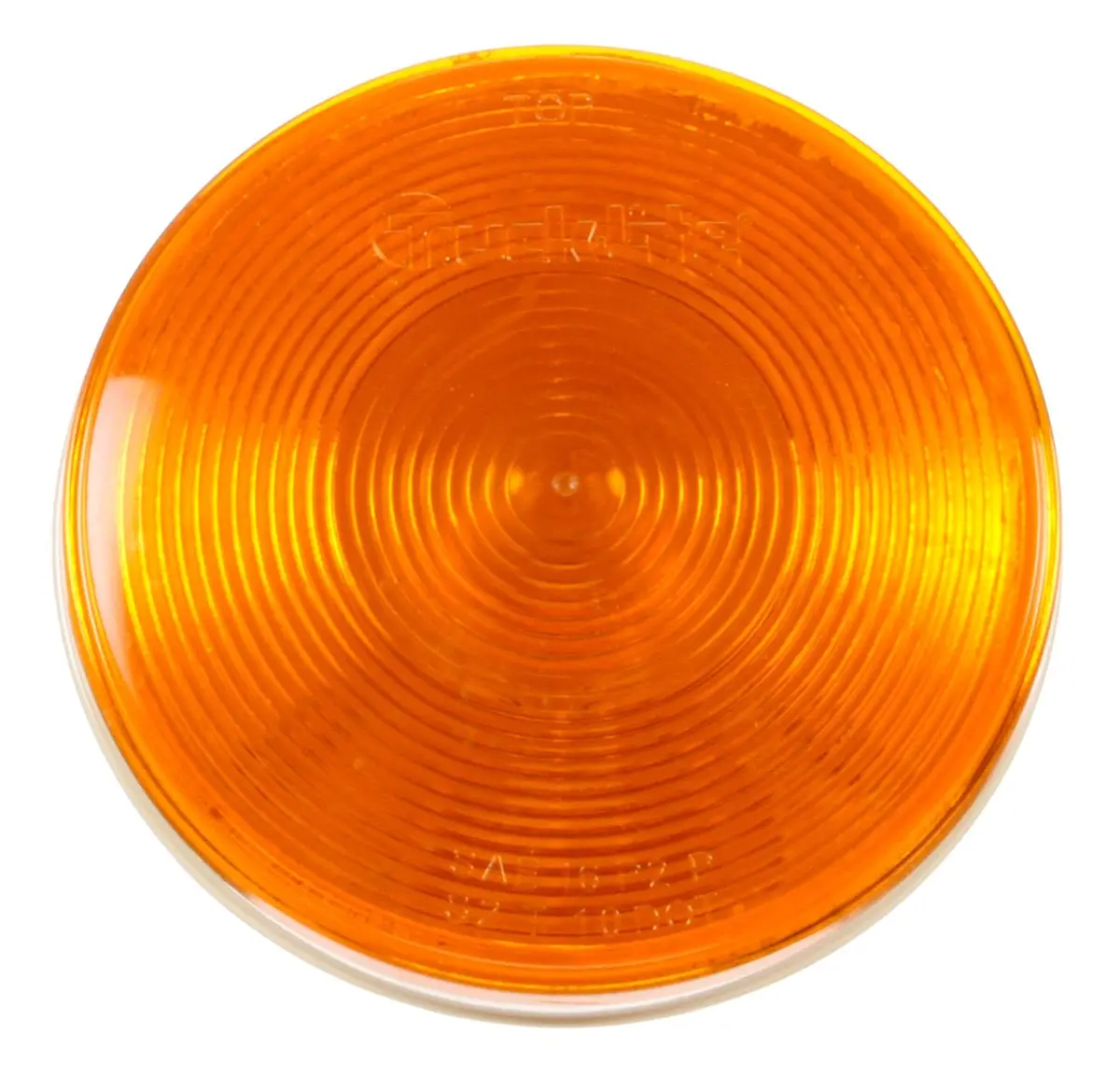 40 Economy Yellow Incandescent 4" Round Front/Park/Turn Light, Pl-3 & Grommet Mount | Truck-Lite 40282Y 1