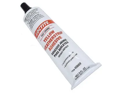 Weatherstrip Adhesive Yellow 5.00 Oz Tube | Loctite 40669 1