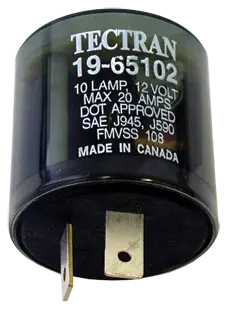 10 Lamp 2 Prong Flasher | Tectran 19-65102 1