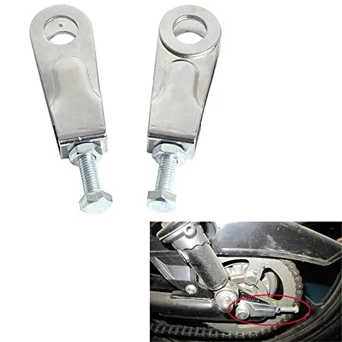 15Mm Motorcycle Chain Tensioner Tension Adjuster,Morechioce 2 Pieces Chain Puller Tensioner Adjuster Rear Wheel Chain Tensioner Motorcycle Modified Tool Fit For Yamaha Ybr 125 All Years 1