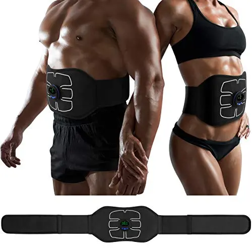 Marcooltrip Mz Abs Stimulator,Ab Machine,Abdominal Toning Belt Workout Portable Ab Stimulator Home Office Fitness Workout Equipment For Abdomen 1