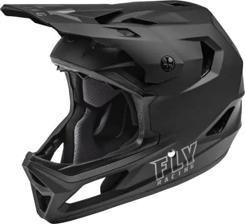 Fly Racing Adult Rayce Cycling Helmet (Matte Black, Large) 1