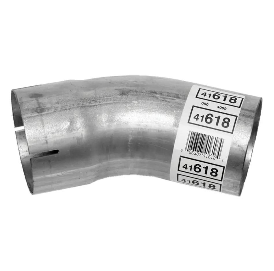 8" Aluminized Steel Universal 30 Degree Angle Exhaust Elbow Pipe | 41618 Walker Exhaust 1