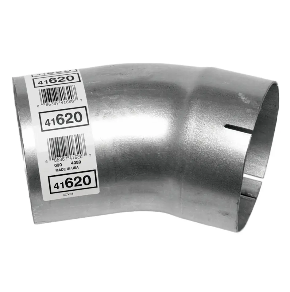 8" Aluminized Steel Universal 30 Degree Angle Exhaust Elbow Pipe | 41620 Walker Exhaust 1