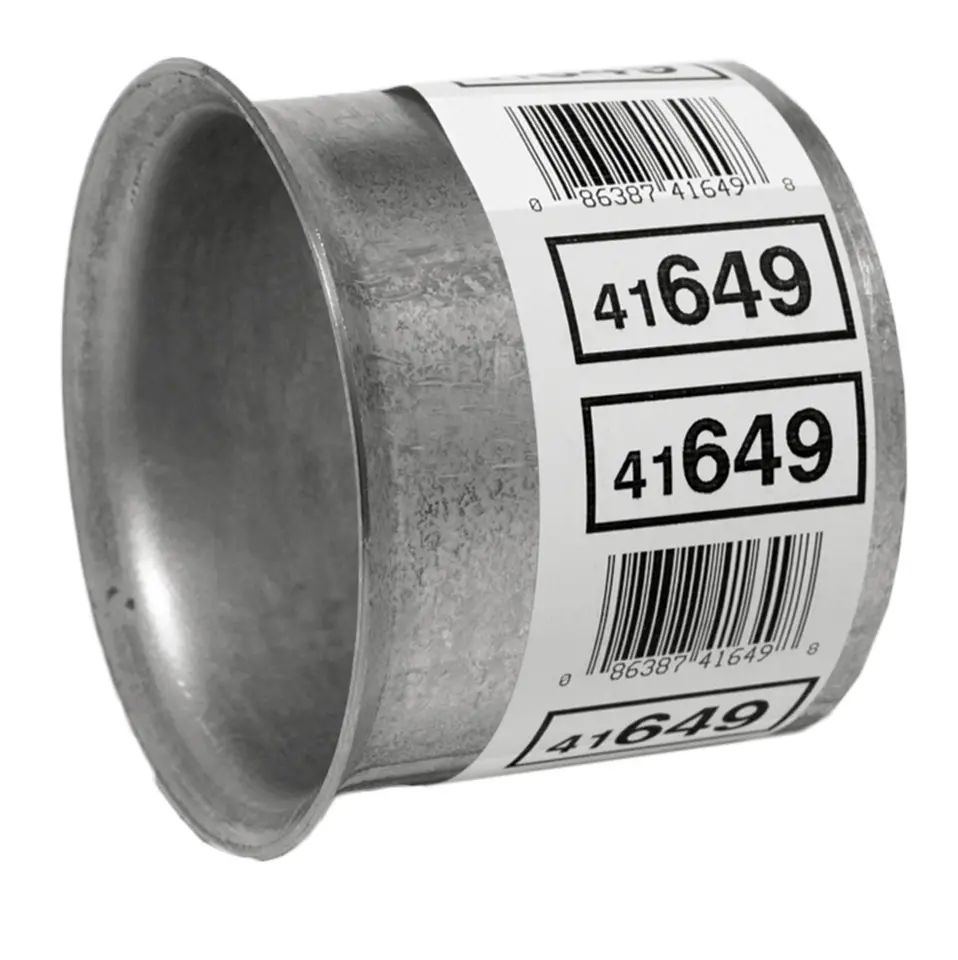 Pipe Connection To Flare Outlet Universal 4" Steel Exhaust Pipe | 41649 Walker Exhaust 1