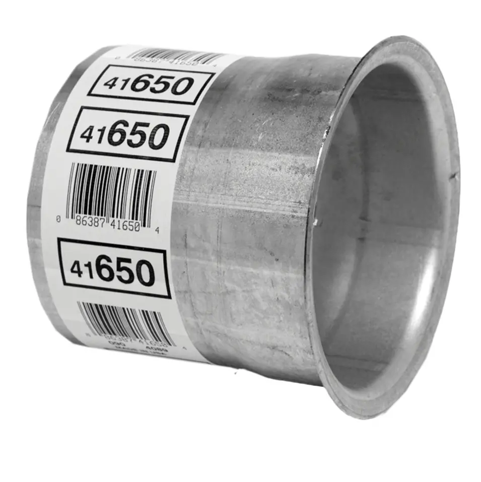 Pipe Connection To Flare Outlet Universal 4" Steel Exhaust Pipe | 41650 Walker Exhaust 1