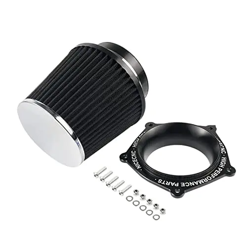 Nicecnc Black Airbox Intake Kit Compatible With Yamaha Yfz450r 2009-2023 2022 2021 2020 2019 2018 2017 2016 2015, Yfz450x 2010-2011, Yfz 450 2007-2009 2012-2013, 2017 Replacement For 5D3-14459-00-00 1