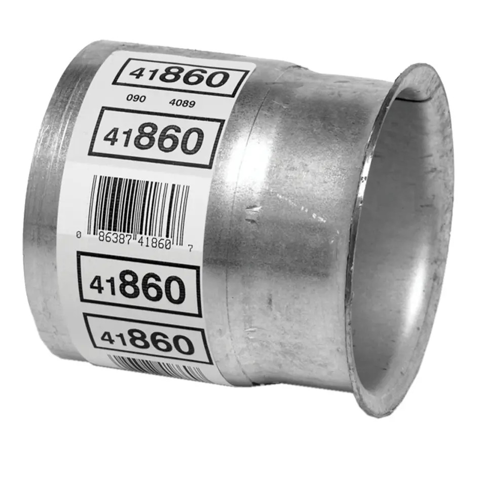 4" Aluminized Steel Flare To Pipe Connection Exhaust Pipe | 41860 Walker Exhaust 1