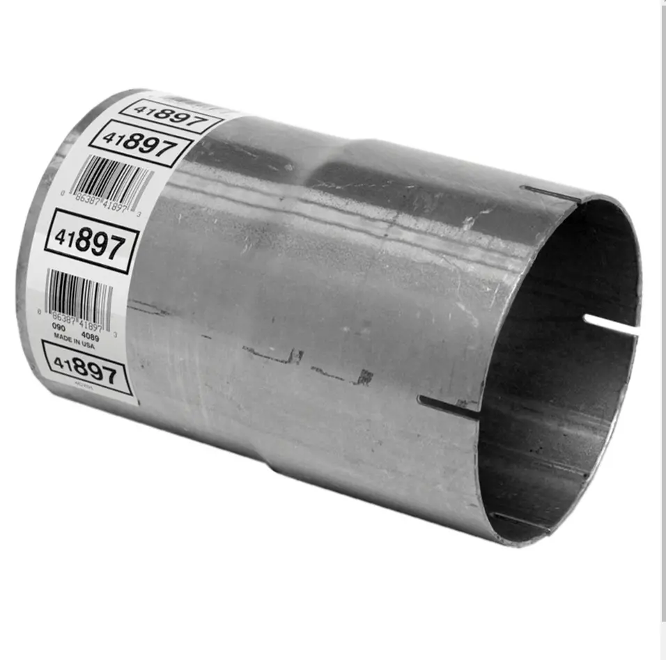 Male - Female 8" Alumized Steel Exhaust Pipe Connector | 41897 Walker Exhaust 1