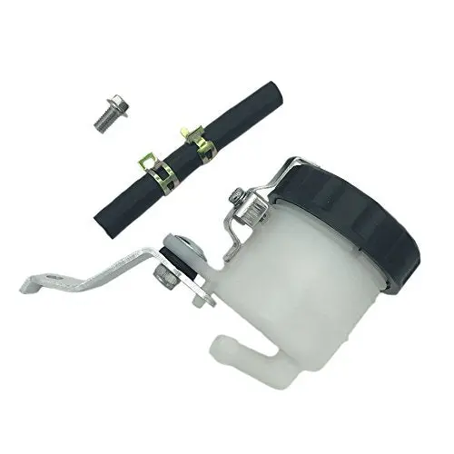 Motorcycle Front Brake Master Cylinder Brake Pump Tank Oil Cup Fluid Bottle Reservoir W/Bracket Aftermarket Part Compatible With Honda Cbr600rr Cbr 600 2007-2018 Cbr1000rr Cbr 1000 2004-2018 1