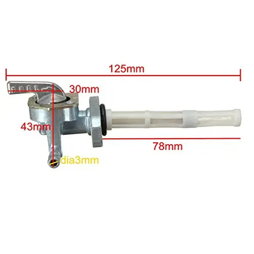 Bh-Motor New Fuel Valve Petcock For Honda Crf Xr 50 70 80 100 150 230 16950-Gcf-671 2