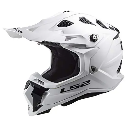 Ls2 Helmets Mx-Off Road Subverter Evo Helmet (Gloss White - X-Large) 1