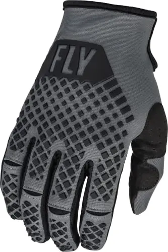 Fly Racing 2023 Adult Kinetic Gloves (Dark Grey/Black, Large) 1