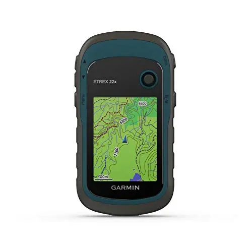 Garmin Etrex 22X, Rugged Handheld Gps Navigator, Black/Navy 1