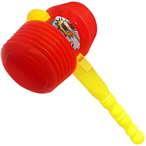 Artcreativity Giant Squeaky Hammer, Jumbo 14 Inch Kids’ Squeaking Hammer Pounding Toy, Clown, Carnival, And Circus Birthday Party Favors, Great Gift For Boys And Girls Ages 3 Plus 1