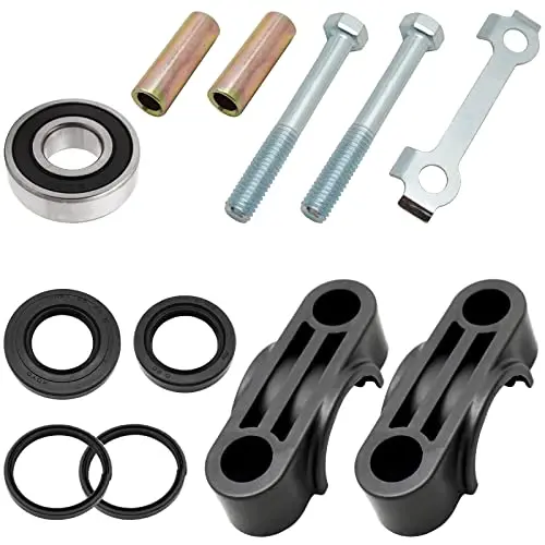 Steering Stem Bushing Bearing Seal Washer Rebulid Kit For Yamaha Banshee Big Bear Grizzly Raptor Warrior Kodiak Wolverine Yfz450 Bruin Timberwolf 660 350 400 450 700 600 550 1