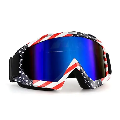 Atv Goggles Dirt Bike Motorcycle Goggles Motocross Anti Uv Goggles Dustproof Windproof Mx Off Road Goggles For Men Women Adult Youth Kids Riding Racing 1