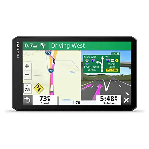 Garmin Dezl Otr700, 7-Inch Gps Truck Navigator, Easy-To-Read Touchscreen Display, Custom Truck Routing And Load-To-Dock Guidance, 7 Inch 1