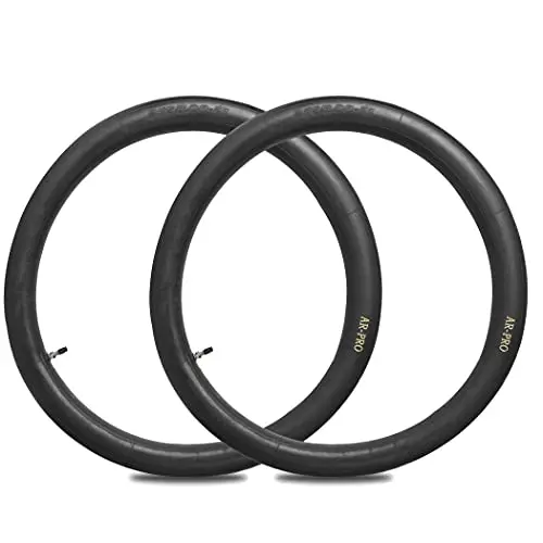 2.75/3.00-21” Replacement Inner Tube 80/100-21(300/325-21) With Tr4 Staight Valve Stem, Fits Motorcycle With 21'' Tires (2-Pack) - Made From Heavy Duty, Thick Premium Rubber 1