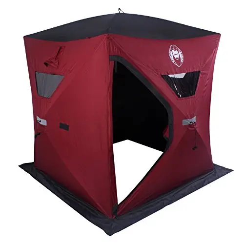 Nordic Legend Two Man Ice Shelter With Free Bonus Ice Chairs! 1